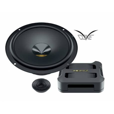 Set difuzoare auto HERTZ Dieci Pro DPK 165.3, sistem 2 cai, 165mm, 80W RMS