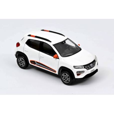 Macheta auto DACIA Spring Comfort Plus (2022) 1:43 Kaolin White