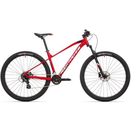 Bicicleta MTB-HT ROCK MACHINE Manhattan 70-29 29 - Rosu/Negru/Alb, M-17