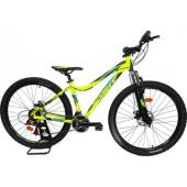 Bicicleta MTB-HT SPRINT Hunter MDB 27.5'' - Verde Neon, cadru 480mm