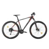 Bicicleta MTB-HT SPRINT Maverick Pro 27.5'' - Negru Mat/Rosu, cadru 440mm