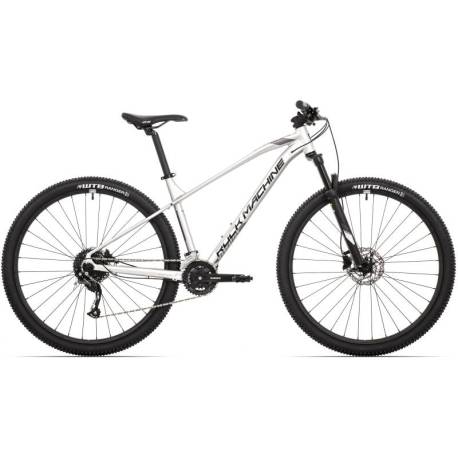 Bicicleta MTB-HT ROCK MACHINE Manhattan 90-29 29''- Argintiu/Negru, M-17