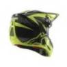 Casca Alpinestars Missile tech Airlift, marimea XL (61-62 cm), negru/verde fluo