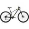 Bicicleta MTB-HT ROCK MACHINE Manhattan 40-29 - Negru/Gri/Galben Neon, S-15