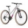 Bicicleta MTB-HT ROCK MACHINE Crossride 100 Lady 29'' - Gri/Roz, M-17