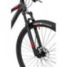 Bicicleta MTB-HT ROCK MACHINE Manhattan 70-29 29'' - Negru/Gri/Rosu, M-17