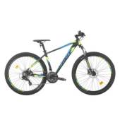 Bicicleta MTB-HT SPRINT Maverick Pro 27.5, negru mat/rosu, cadru 440 mm