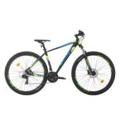 Bicicleta MTB-HT SPRINT Maverick 29, negru mat/albastru, cadru 480 mm