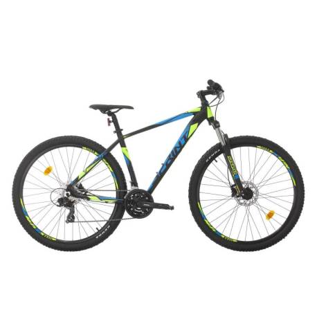 Bicicleta MTB-HT SPRINT Maverick 29, negru mat/albastru, cadru 480 mm