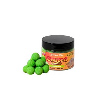 Momeli carlig BENZAR Coated Boilie 14mm Green Betaine