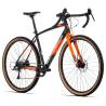 Bicicleta MTB -HT Rock Machine Gravelride 200 28'' - Negru/Portocaliu, M-54cm