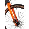 Bicicleta MTB -HT Rock Machine Gravelride 200 28'' - Negru/Portocaliu, M-54cm