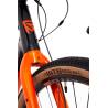 Bicicleta MTB -HT Rock Machine Gravelride 200 28'' - Negru/Portocaliu, M-54cm