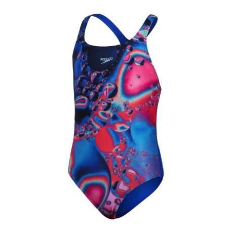 Costum inot fete SPEEDO Digital Placement multicolor, varsta 5-6 ani