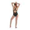 Costum inot dama SPEEDO Hyperboom All Medalist negru gri, 32