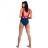 Costum baie dama SPEEDO Heritage Shoreline U Back rosu bleumarin, 40