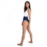 Costum baie dama SPEEDO Heritage Shoreline U Back bleumarin alb, 32