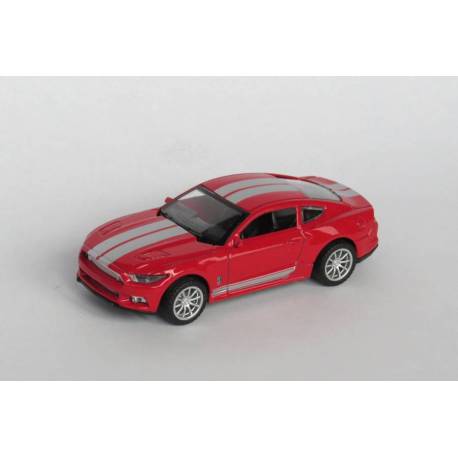 Macheta auto FORD Mustang GT350 (2016) 1:43 rosu-alb