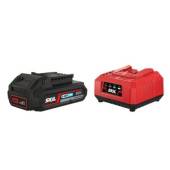 Set incarcator si acumulator SKIL BC1E3111AA, 20V Max“ (18 V) 4.0Ah „Keep Cool“ Li-Ion