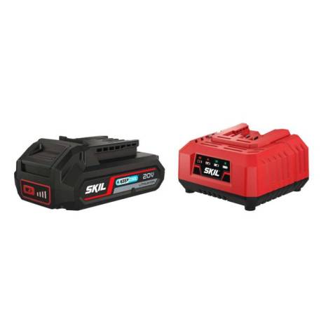 Set incarcator si acumulator SKIL BC1E3111AA, 20V Max“ (18 V) 4.0Ah „Keep Cool“ Li-Ion