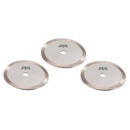 Set 3 panze diamantate SKIL 2610Z06138, diametrul panzei de 85mm