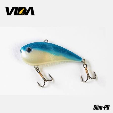 Cicada siliconica VIDA Slim 8cm, 40g, culoare PB