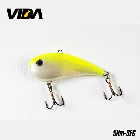 Cicada siliconica VIDA Slim 8cm, 30g, culoare SFC