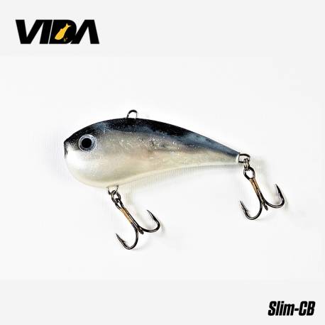 Cicada siliconica VIDA Slim 8cm, 40g, culoare CB