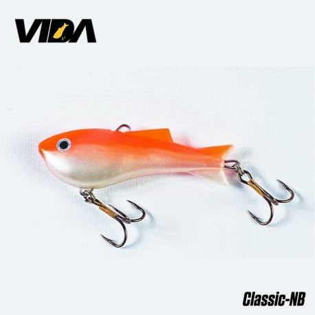 Cicada siliconica VIDA Classic 8cm, 40g, culoare NB