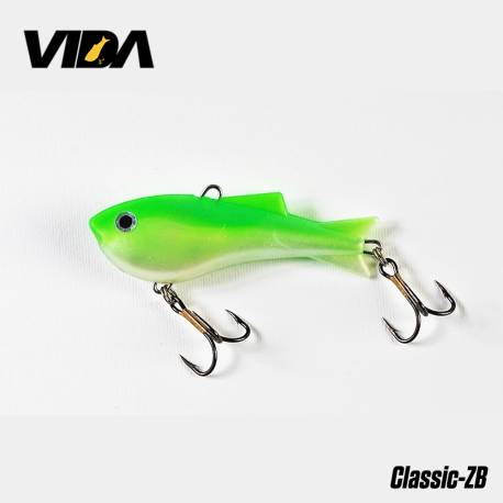 Cicada siliconica VIDA Classic 8cm, 40g, culoare ZB