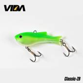 Cicada siliconica VIDA Classic 4cm, 6g, culoare ZB