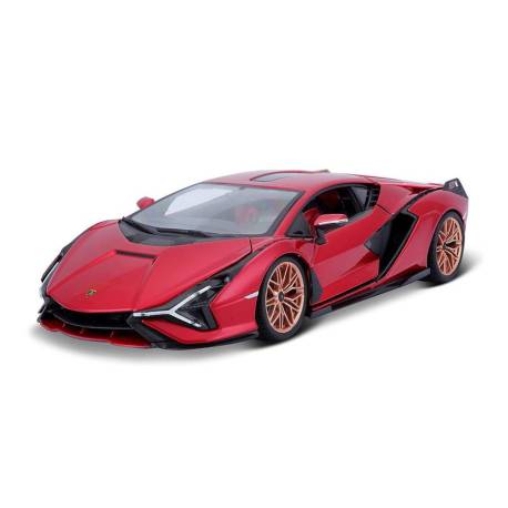  Macheta auto LAMBORGHINI SIAN FKP 37 Hybrid (2020) 1:18 rosu 