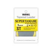 Inaintas fly VARIVAS TAPERED LEADER SUPER YAMAME FLAT BUTT ST 15ft 4X Flash Yellow