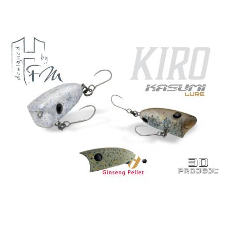 Popper KERAKLES Kiro 27, 2.7cm, 1.6g, culoare Ghinseng Pellet