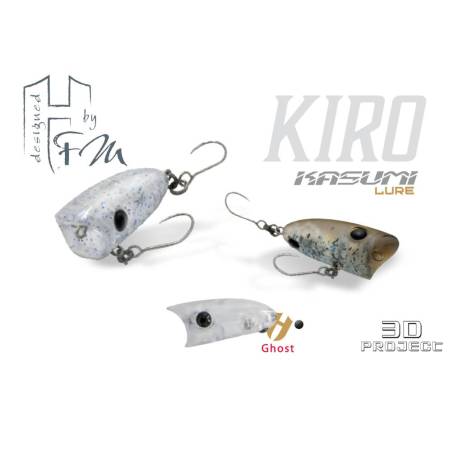 Popper KERAKLES Kiro 27, 2.7cm, 1.6g, culoare Ghost