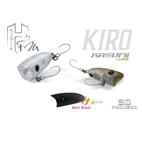 Popper KERAKLES Kiro 27, 2.7cm, 1.6g, culoare Matt Black