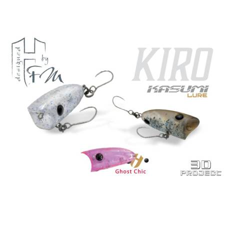 Popper KERAKLES Kiro 27, 2.7cm, 1.6g, culoare Ghost Chic