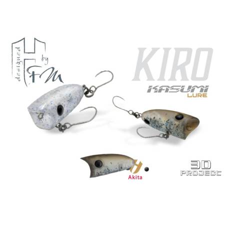 Popper KERAKLES Kiro 27, 2.7cm, 1.6g, culoare Akita