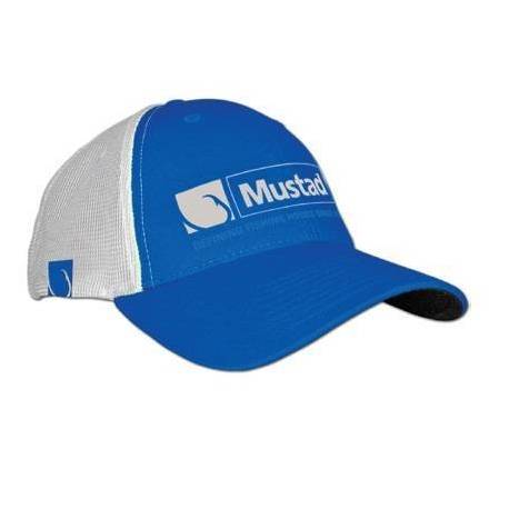 Sapca trucker MUSTAD Albastru/Alb