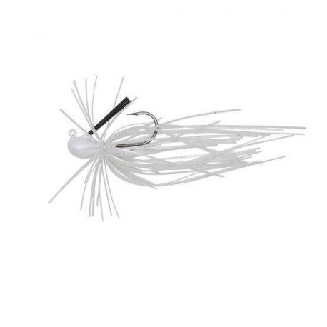 Naluca SAVAGE GEAR Skirt Flirt Jig 6.5cm 10g culoare White Pearl