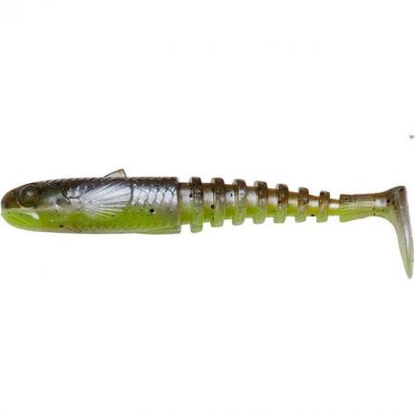 SAVAGE GEAR Gobster Shad 7.5cm, 5g, culoare Green Pearl Yellow 5buc/plic