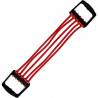 Extensor fitness cu 5 corzi elastice si manere - Rosu