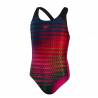 Costum inot fete -SPEEDO Digital Placement, multicolor, 13-14 ani