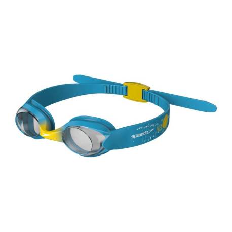 Ochelari inot copii - Speedo Sea Squad Illusion, albastru/galben