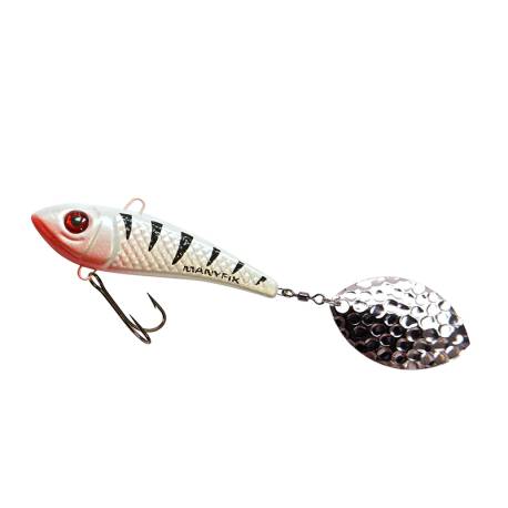 Spinnertail MANYFIK Jerry 14g 4.6cm culoare J010 White