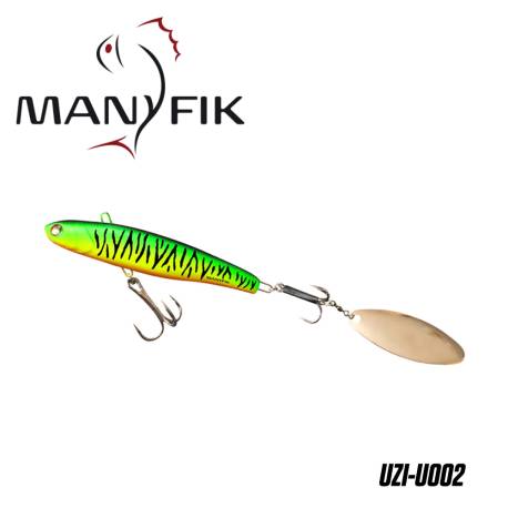 Spinnertail MANYFIK Uzi 21g 9cm culoare U02 Tiger