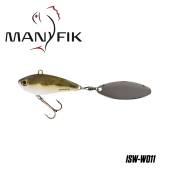 Spinnertail MANYFIK IWO SW 23g 5.5cm culoare W011 Olive