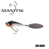 Spinnertail MANYFIK IWO SW 23g 5.5cm culoare W003 Natural