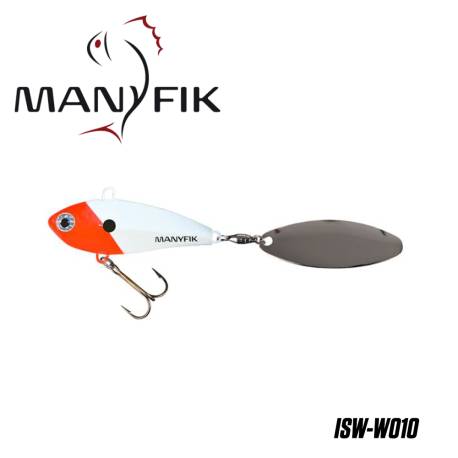 Spinnertail MANYFIK IWO SW 23g 5.5cm culoare W010 Monako