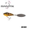 Spinnertail MANYFIK IWO SW 14g 4.5cm culoare W016 Green Perch